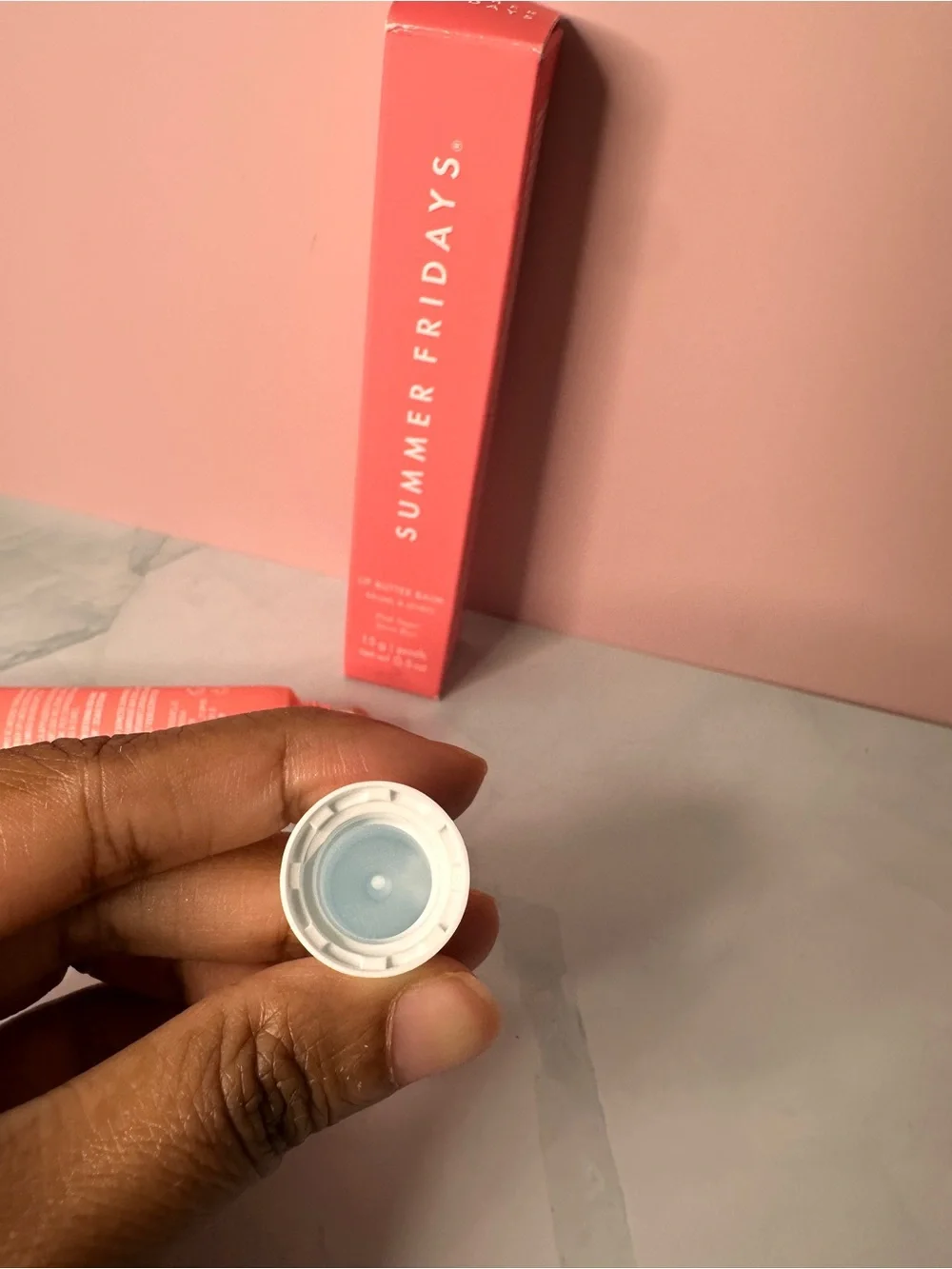 Summer Fridays Pink Coral Lip Butter Balm
